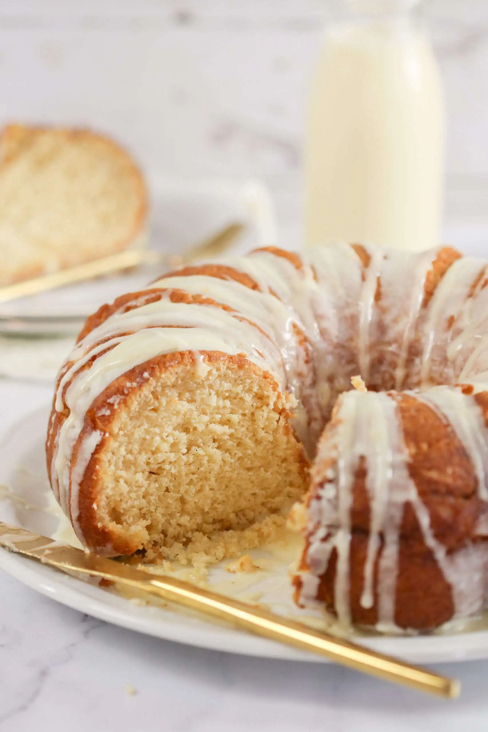 eggnog pound cake