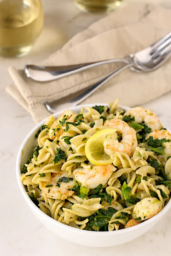 easy shrimp pasta